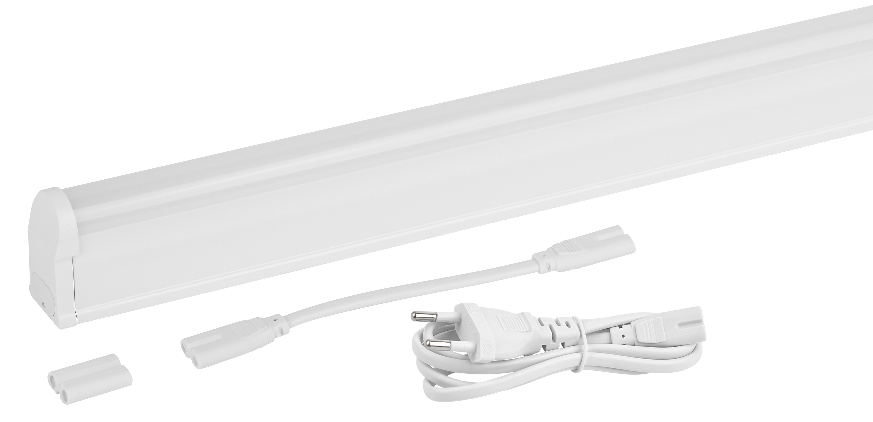 Линейный светодиодный светильник ЭРА LLED-01-08W-4000-W 8Вт 4000K L574мм с выключателем