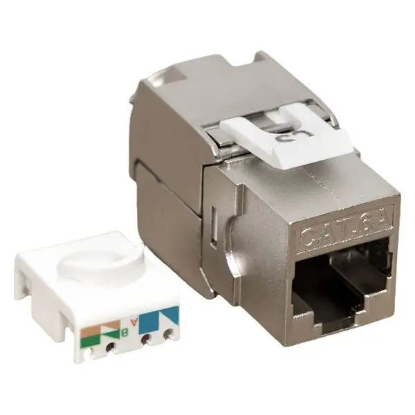 Модуль Keystone TERACOM CS Cat.6A экранированный STP 110 IDC 180 градусов самозажимной (Toolless) Модуль Keystone TERACOM CS Cat.6A экранированный STP 110 IDC 180 градусов самозажимной (Toolless)