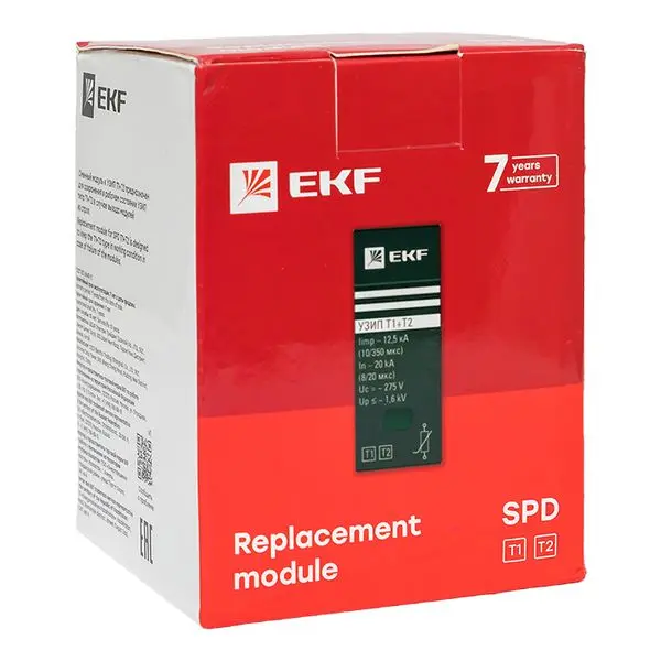 Сменный модуль к УЗИП Т1+Т2 EKF Сменный модуль к УЗИП Т1+Т2 EKF