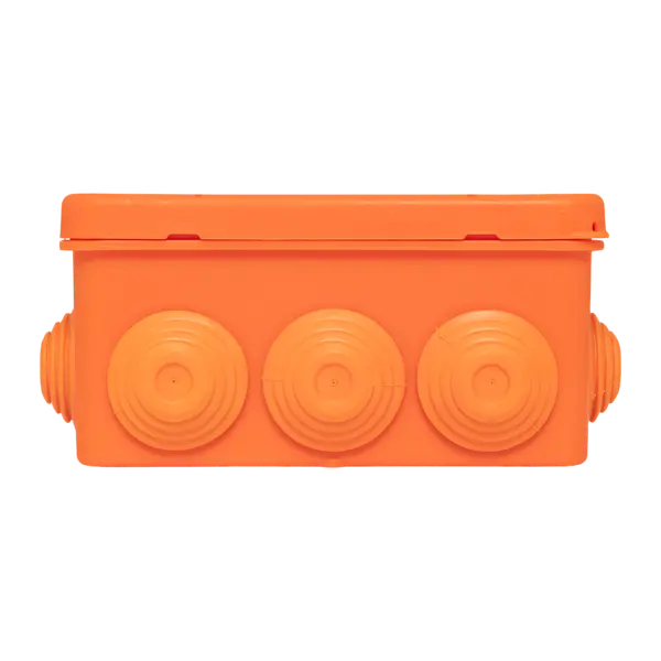 Коробка огнестойкая E45 100х100х50мм с клеммниками 7 полюсов 0,5-10мм2 IP55 HF EKF Коробка огнестойкая E45 100х100х50мм с клеммниками 7 полюсов 0,5-10мм2 IP55 HF EKF