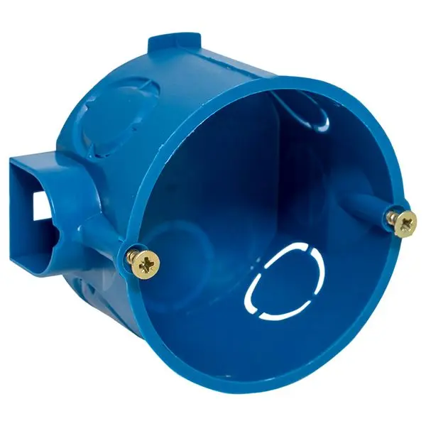 Коробка установочная КМТ-010-002 для твердых стен (68х42) с саморезами IP20 EKF PROxima Коробка установочная КМТ-010-002 для твердых стен (68х42) с саморезами IP20 EKF PROxima