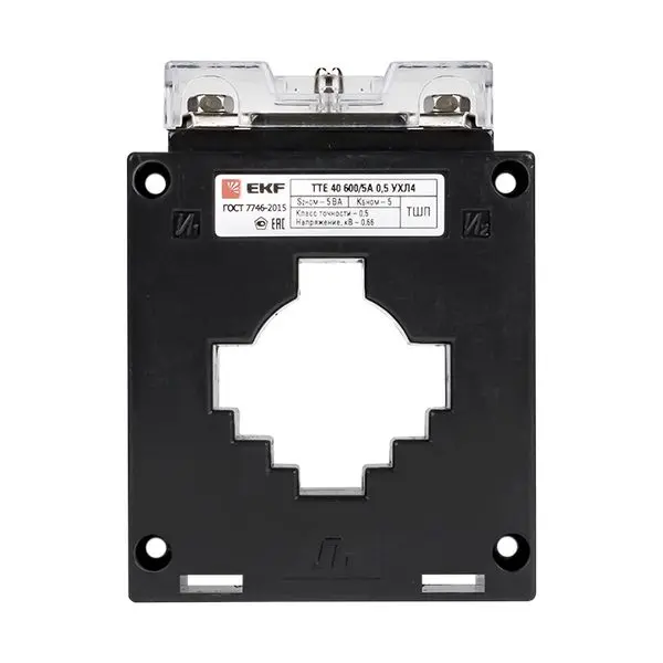 Трансформатор тока ТТЕ-40-500/5А класс точности 0,5S EKF PROxima Трансформатор тока ТТЕ-40-500/5А класс точности 0,5S EKF PROxima