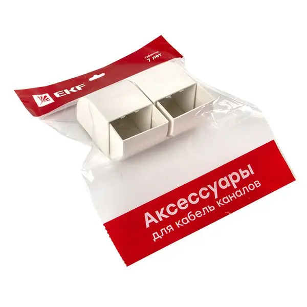 Заглушка (60х60) (4 шт) белая EKF-Plast Заглушка (60х60) (4 шт) белая EKF-Plast