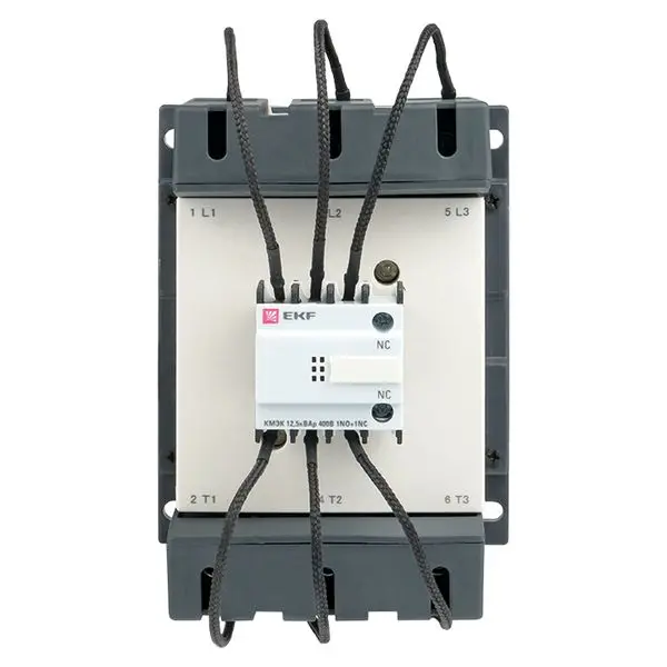 Контактор для конденсатора КМЭК 50квар 400В 2NО+1NC EKF PROxima Контактор для конденсатора КМЭК 50квар 400В 2NО+1NC EKF PROxima