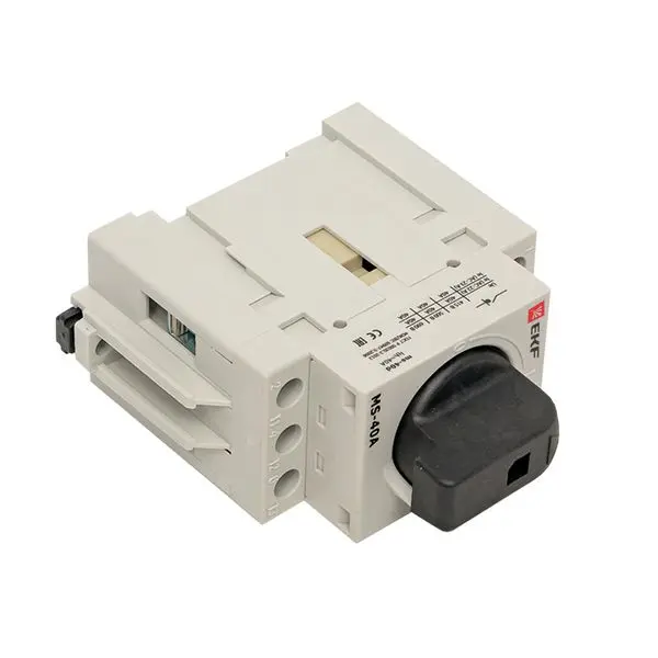 Рубильник модульный MS-40A 3P на DIN-рейку EKF Рубильник модульный MS-40A 3P на DIN-рейку EKF