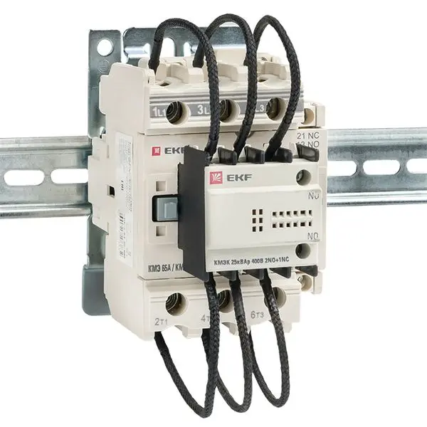 Контактор для конденсатора КМЭК 25квар 400В 2NО+1NC EKF PROxima Контактор для конденсатора КМЭК 25квар 400В 2NО+1NC EKF PROxima