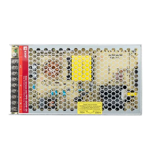 Блок питания 24В MPS-200W-24 EKF Proxima Блок питания 24В MPS-200W-24 EKF Proxima