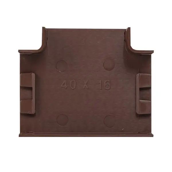 Угол T-образный (40х16) (4 шт) темное дерево EKF-Plast Угол T-образный (40х16) (4 шт) темное дерево EKF-Plast