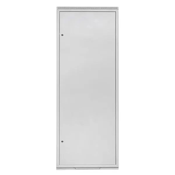 Шкаф напольный 19" TERACOM PRO 24U 600х800 мм двери стеклянная с замком-ручкой и металлическая серый