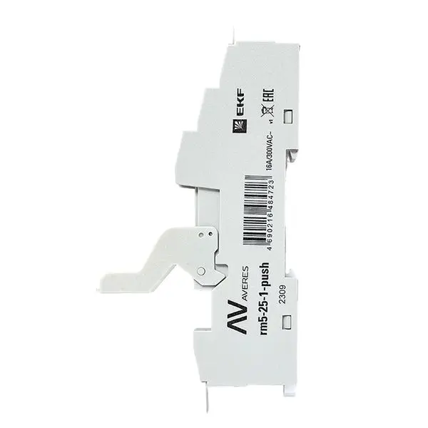 Разъем для реле РM5 25/1 Push-in EKF AVERES Разъем для реле РM5 25/1 Push-in EKF AVERES