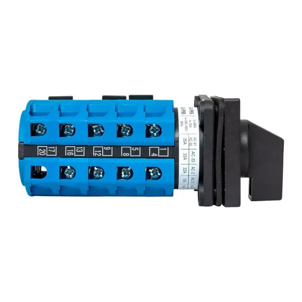 Переключатель кулачковый ПК-1-103 25А 3P «0-1-2-3» IP65 EKF Переключатель кулачковый ПК-1-103 25А 3P «0-1-2-3» IP65 EKF