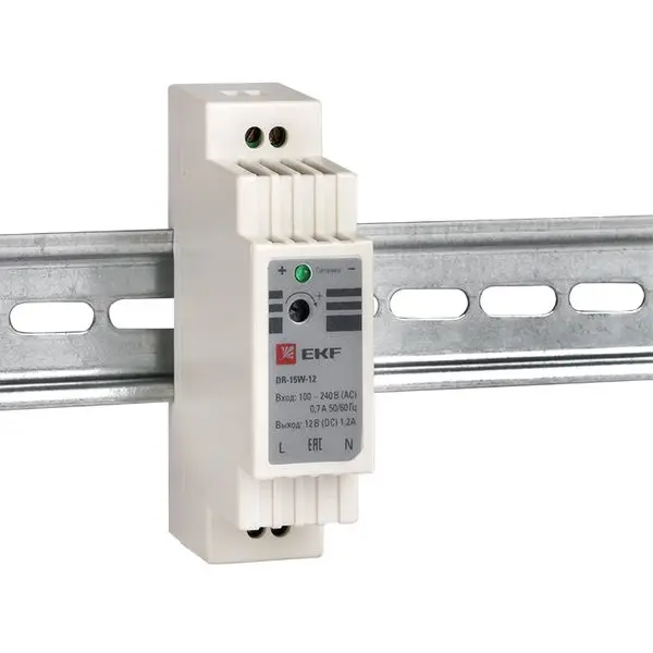 Блок питания 12В DR-15W-12 EKF PROxima Блок питания 12В DR-15W-12 EKF PROxima