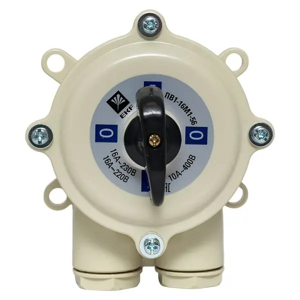 Пакетный выключатель ПВ 1-16 М1 пл. IP56 EKF PROxima Пакетный выключатель ПВ 1-16 М1 пл. IP56 EKF PROxima