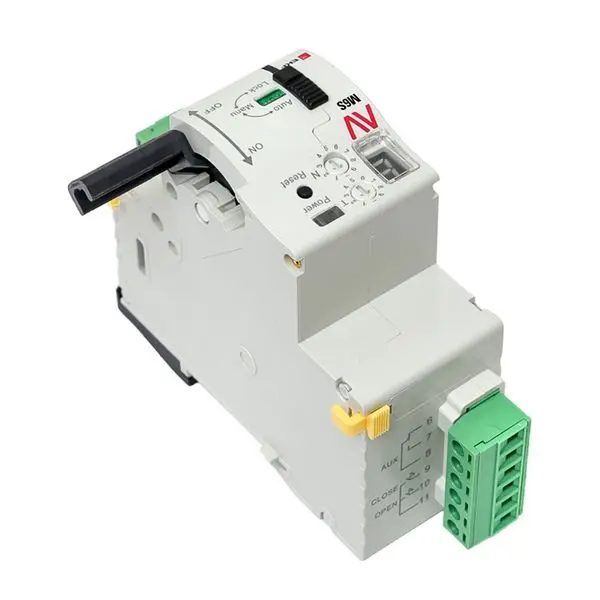 Привод моторный с режимом автовзвода AV-M6S 1P/2P EKF AVERES Привод моторный с режимом автовзвода AV-M6S 1P/2P EKF AVERES