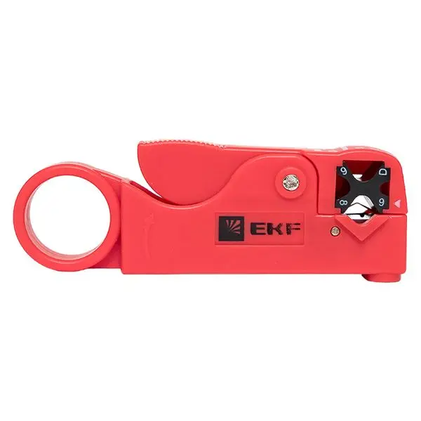 Инструмент для разделки и зачистки коаксиального кабеля TERACOM TRC-S10 EKF Инструмент для разделки и зачистки коаксиального кабеля TERACOM TRC-S10 EKF