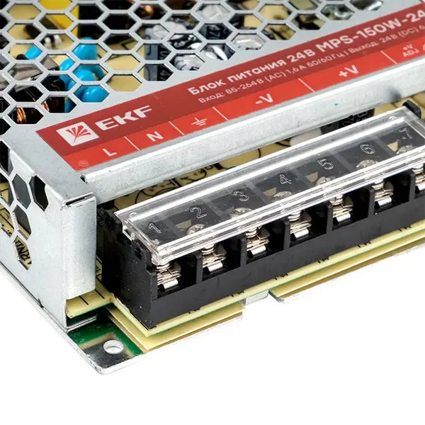 Блок питания 24В MPS-150W-24 EKF Proxima Блок питания 24В MPS-150W-24 EKF Proxima