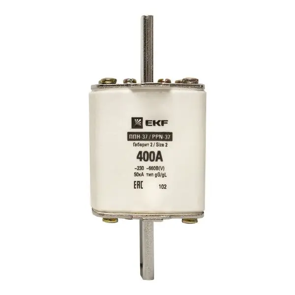 Плавкая вставка ППН-37 400/400А габарит 2 EKF