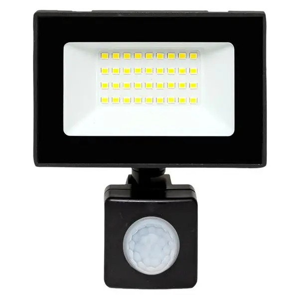Прожектор светодиодный СДО-3003 с инфракрасным датчиком движения 30Вт 6500К IP54 LUMA EKF
