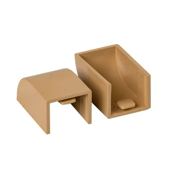 Заглушка (25х16) (4 шт) светлое дерево EKF-Plast