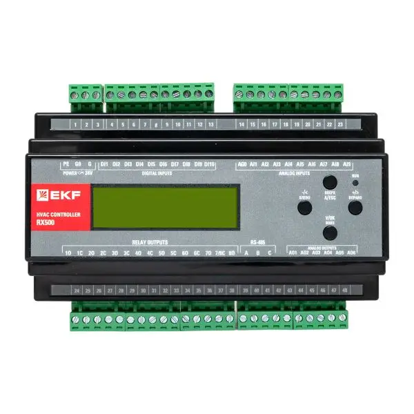Конфигурируемый контроллер для систем отопления и ГВС EKF RX500-H Конфигурируемый контроллер для систем отопления и ГВС EKF RX500-H