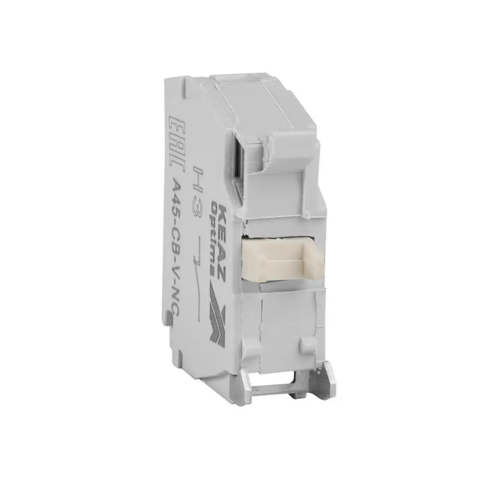 A45-CB-V-NC Контактный блок 1НЗ винтовой зажим ZBE102
