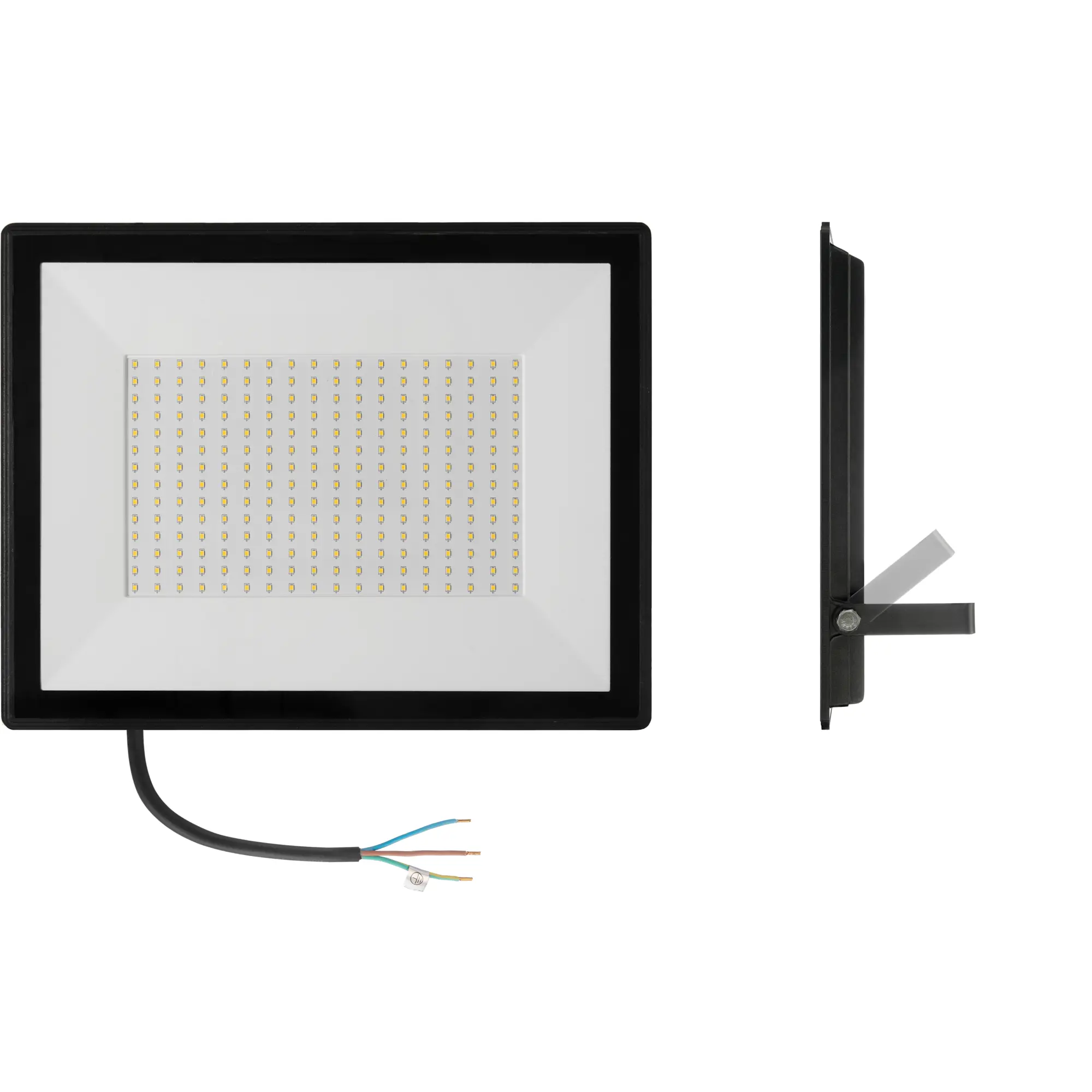 Прожектор светодиодный СДО 06-200 IP65 4000К черный IEK