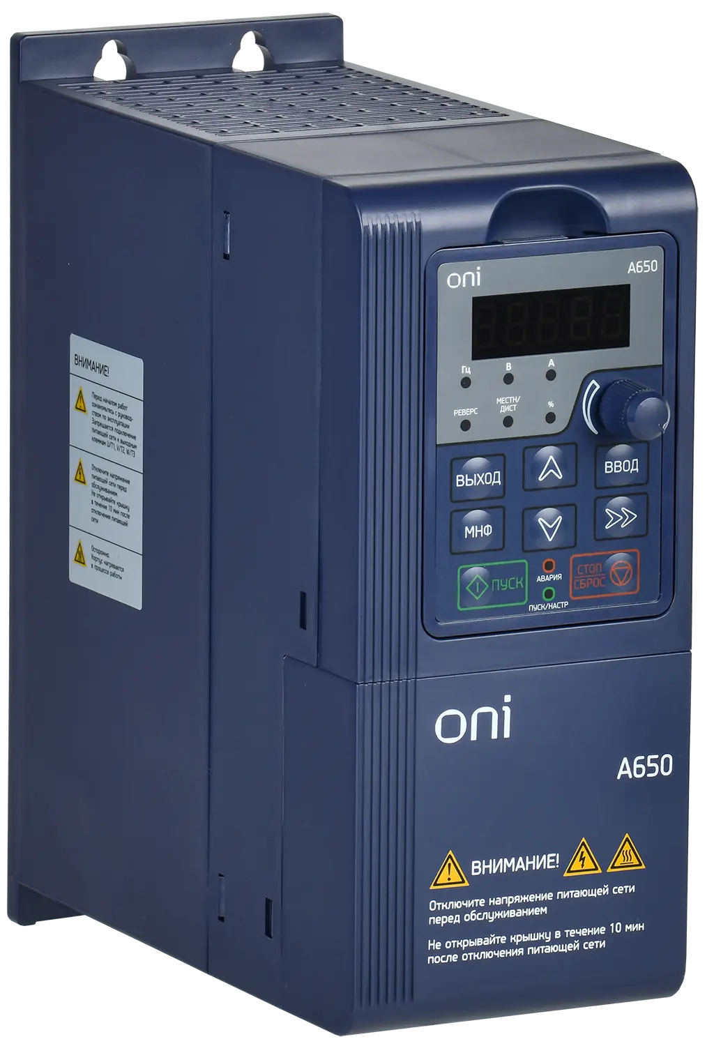 Преобразователь частоты A650 380В 3Ф 2,2кВт 5,5А M ONI