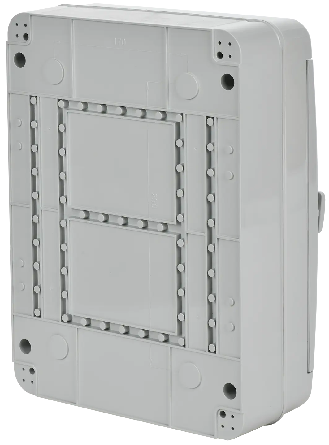 TEKFOR Корпус пластиковый КМПн-24 IP65 серая непрозрачная дверь IEK TEKFOR Корпус пластиковый КМПн-24 IP65 серая непрозрачная дверь IEK