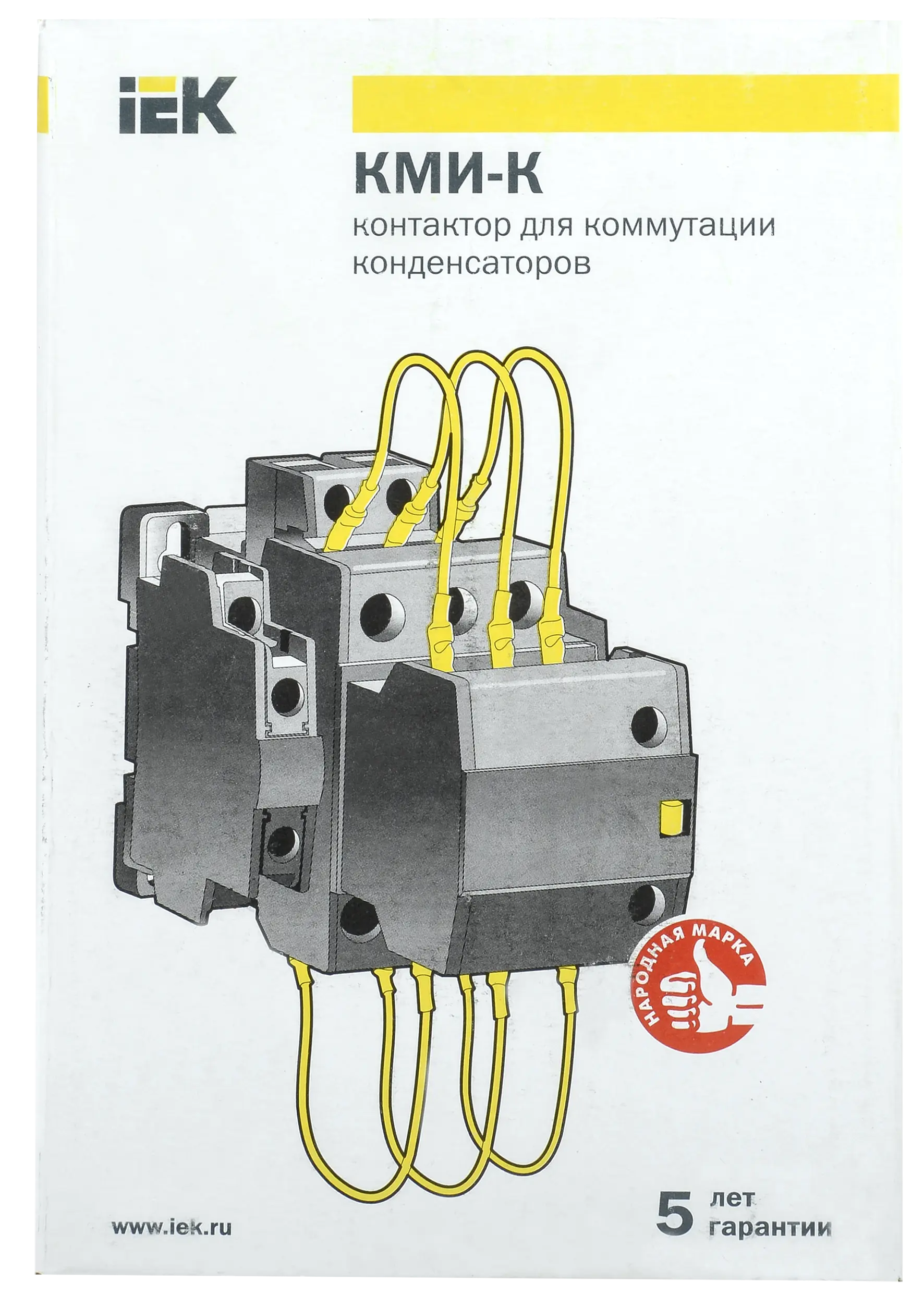 Контактор для конденсаторов КМИ-К 25 кВАр IEK