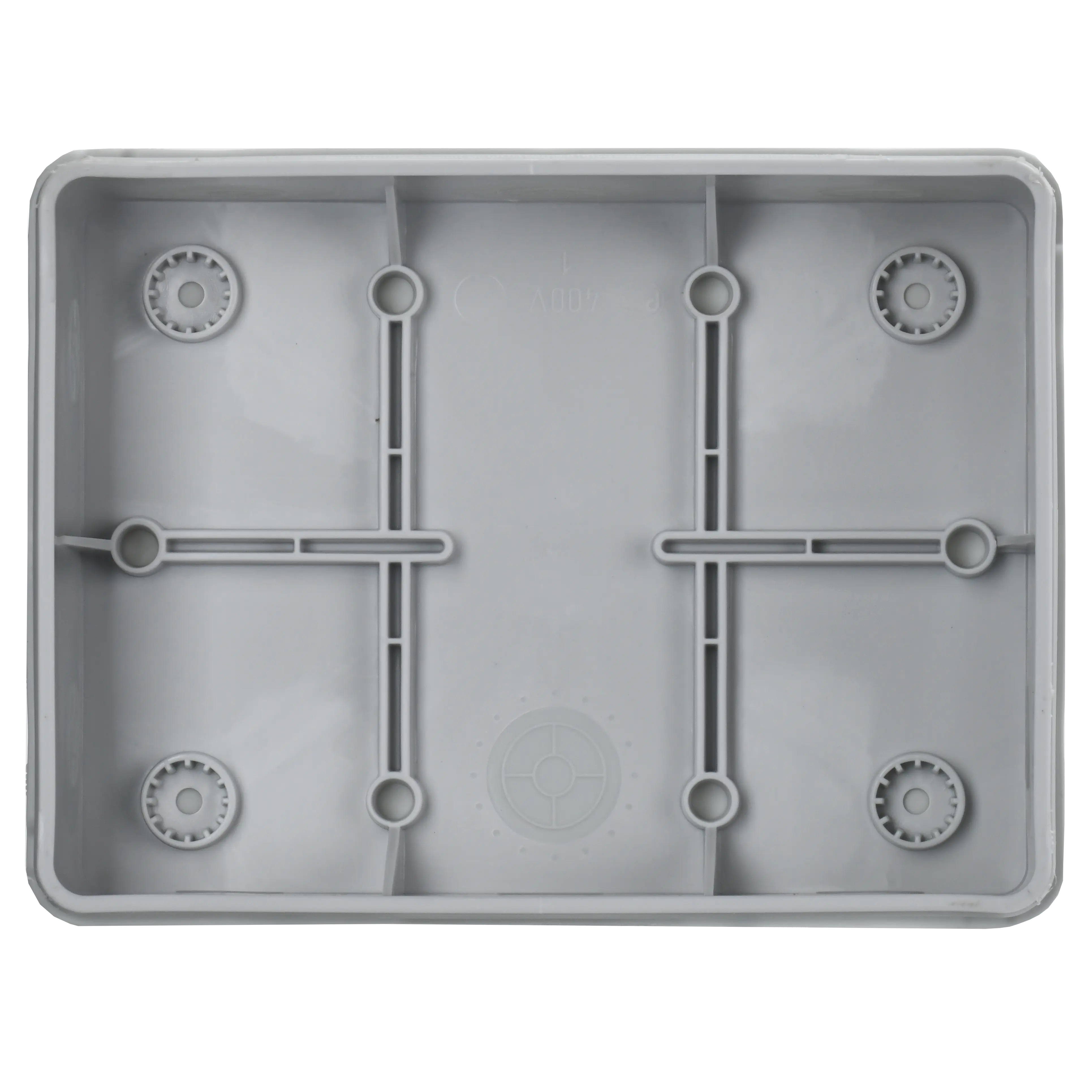 Коробка распаячная двухкомпонентная КМ42441 для открытой проводки безгалогенная (HF) 150х110х70мм IP67 10 вводов серая IEK Коробка распаячная двухкомпонентная КМ42441 для открытой проводки безгалогенная (HF) 150х110х70мм IP67 10 вводов серая IEK