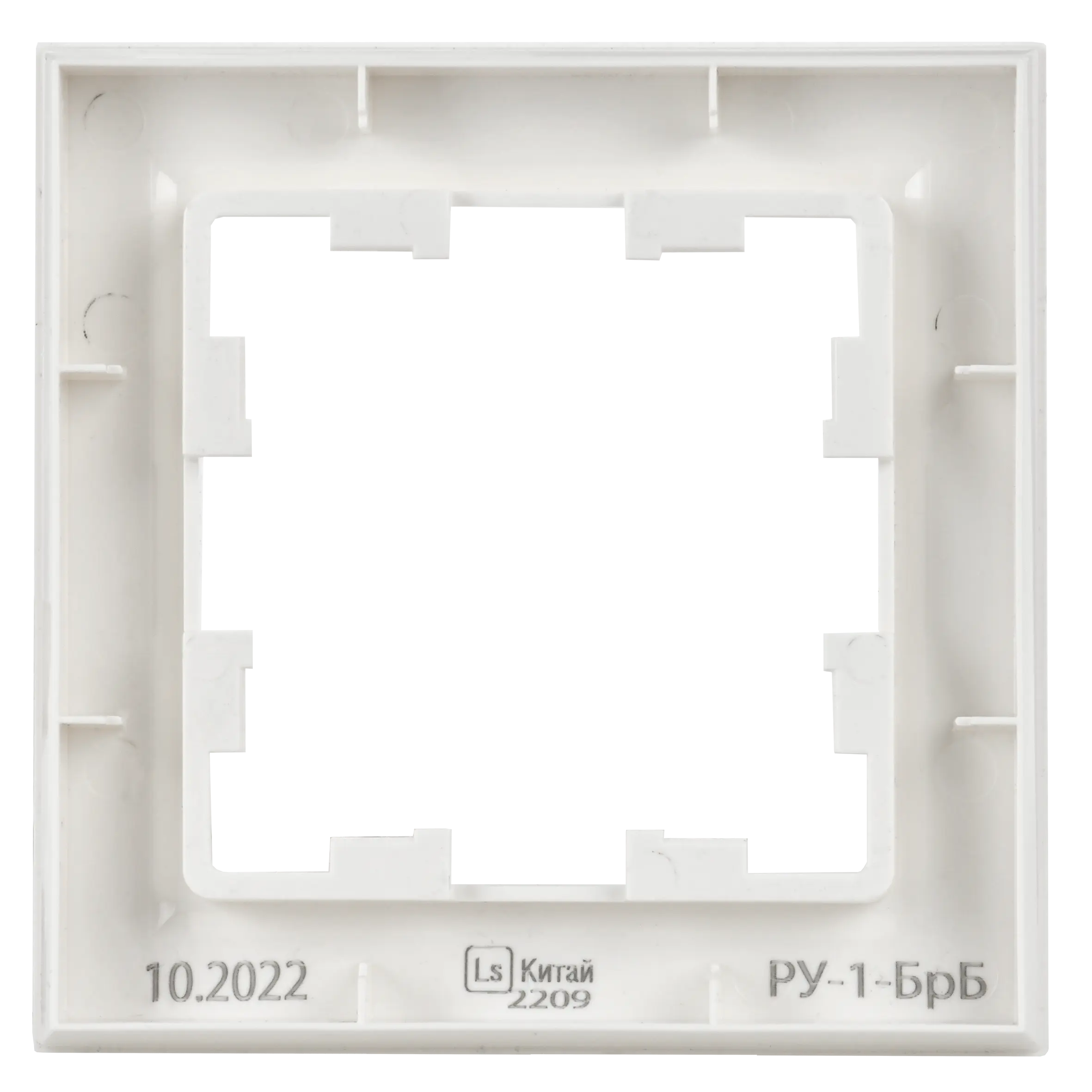 BRITE Рамка 1-местная РУ-1-БрБ белый IEK BRITE Рамка 1-местная РУ-1-БрБ белый IEK