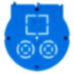 Коробка установочная сборная оконечная КМТ-010-4005 для твердых стен (71х45) с саморезами розн стикер EKF Коробка установочная сборная оконечная КМТ-010-4005 для твердых стен (71х45) с саморезами розн стикер EKF
