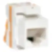Модуль Keystone TERACOM CS Cat.6A неэкранированный 110 IDC 180 градусов самозажимной (Toolless) оранжевый