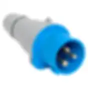 Вилка переносная 013 2Р+РЕ 16А 220В IP44 EKF PROXIMA