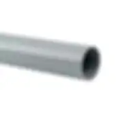 Труба гладкая ПВХ жесткая d50 мм (3 м) (21 м/уп) серая EKF-Plast