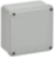 Коробка распаячная КМ41260 для открытой проводки безгалогенная (HF) 100х100х50мм гладкие стенки IP55 серая IEK