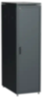 ITK LINEA N Шкаф сетевой 19" 42U 600х1000мм металлические двери черный