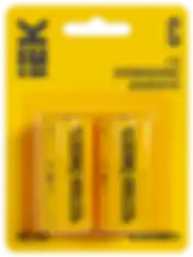 Батарейка щелочная Alkaline LR14/C (2шт/блистер) IEK