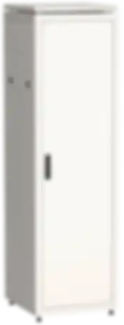ITK LINEA N Шкаф сетевой 19" 42U 600х600мм металлическая передняя дверь серый
